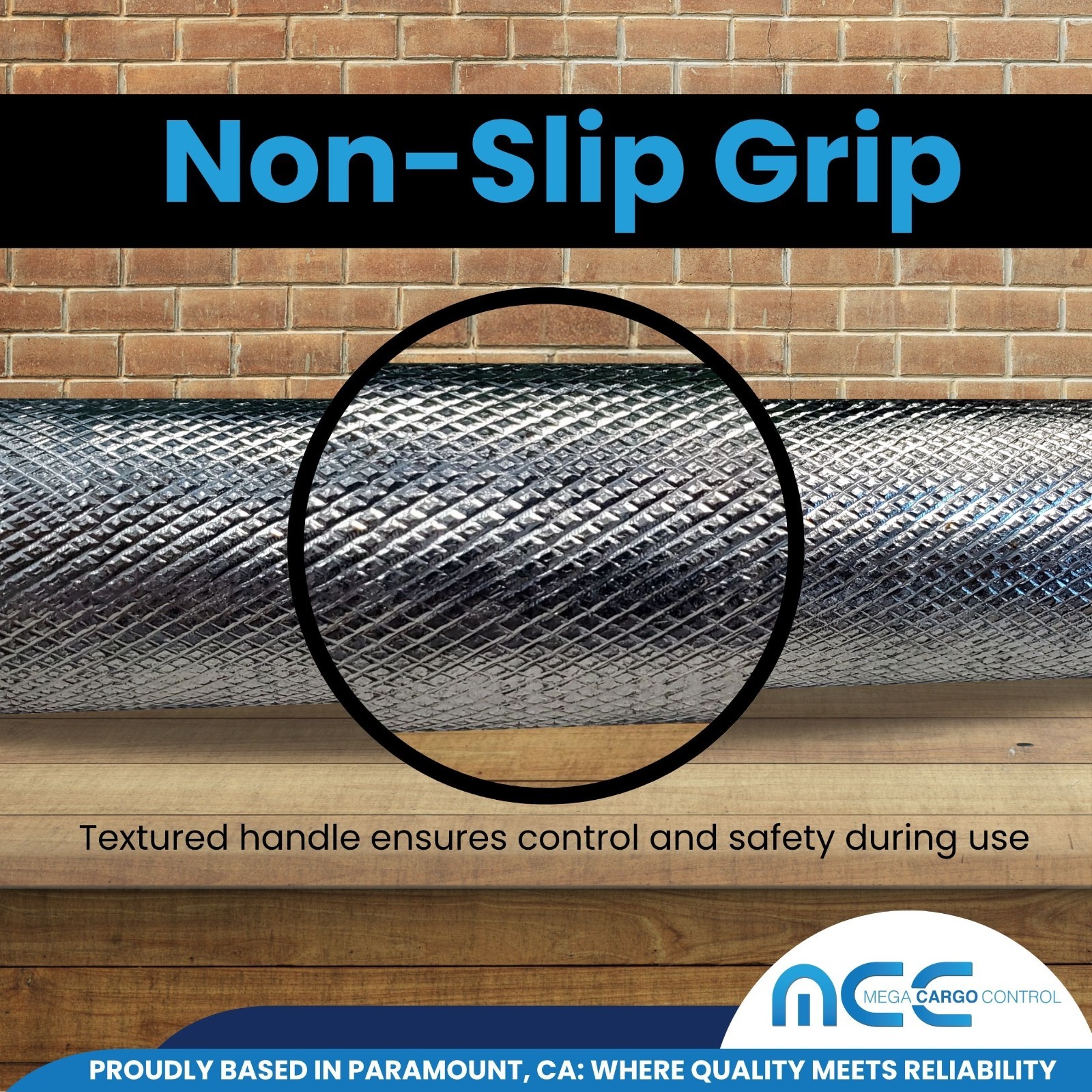 1 Pack Chrome 35" Combination Winch Bar for Flatbed Trailer Tie Down Strap