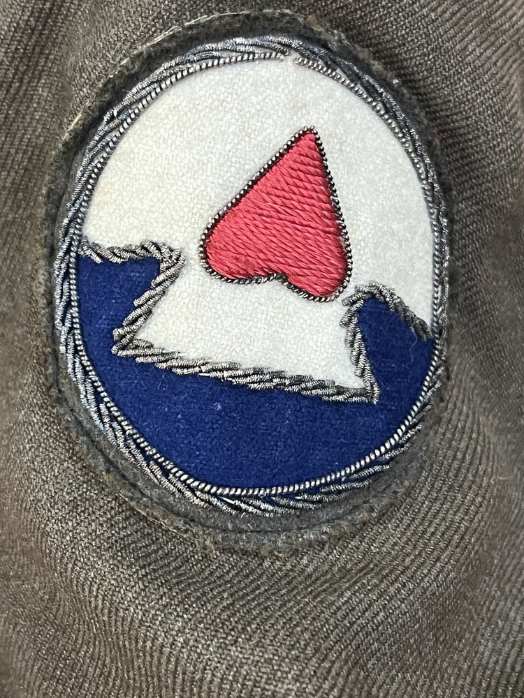 WWII US Army Coat Theater Made Iceland Base Command Air Transport Command Patch