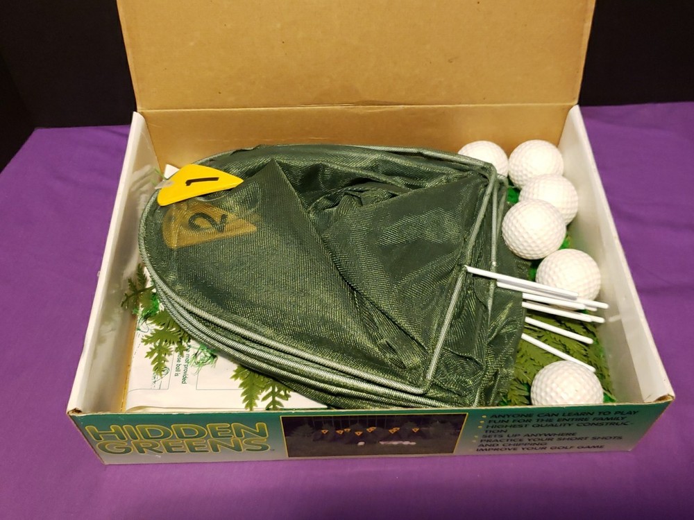Golf Course Practice Set Complete Backyard Golf Putting Course Hidden Greens