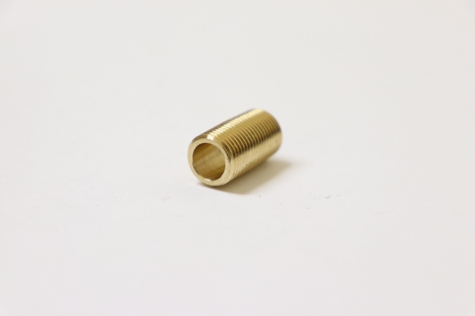 10 pcs 1/8" Male NPT Brass Pipe Close Nipple MADE IN USA