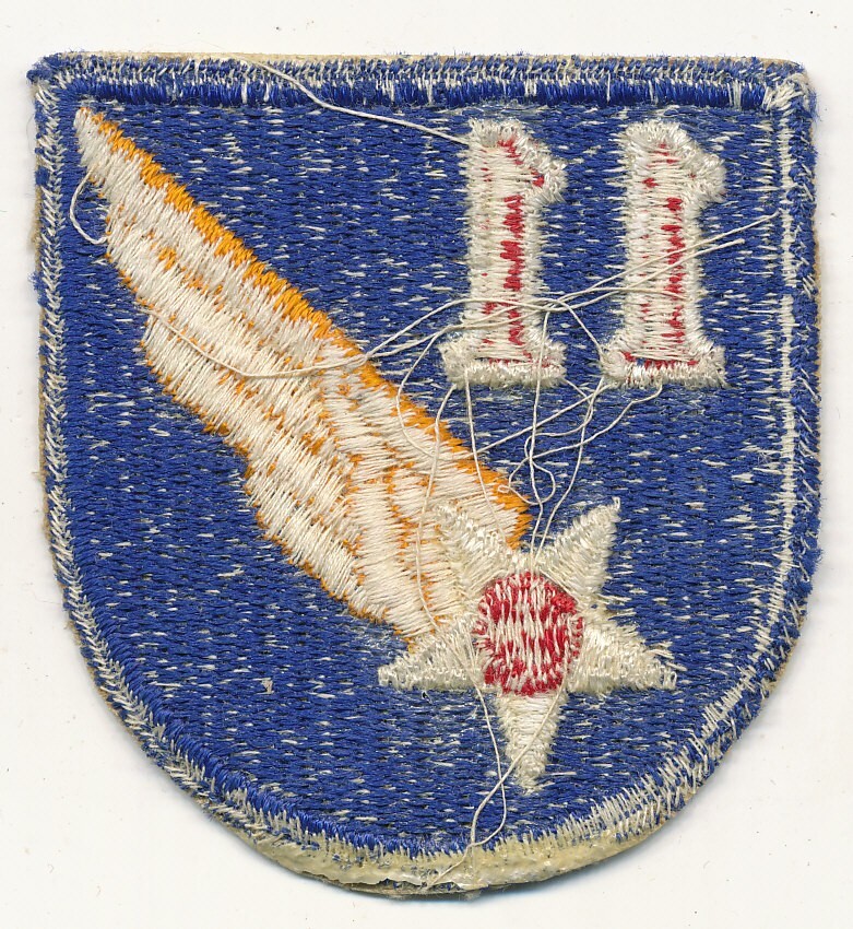 11th Air Force US Army Air Force patch real WWII make USAAF