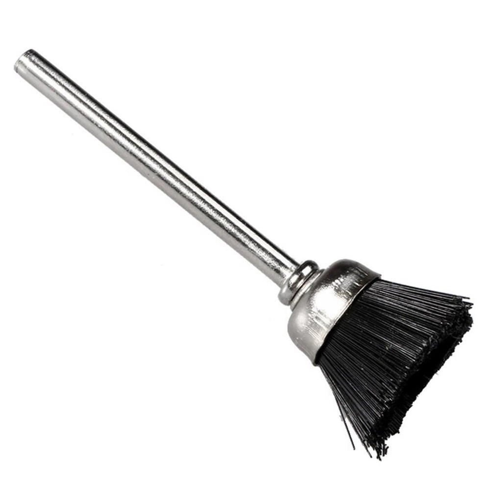 Efficient Polishing Tool 5Pcs 3mm Nylon Wheel Brushes for Various Surfaces