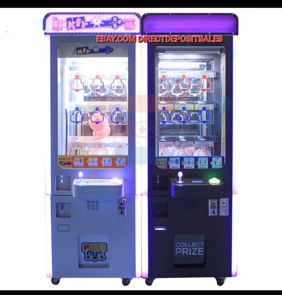 KEY Master 🔑, 9 Hole Key Master Prize,Skill Redemption Vending Machine Arcade