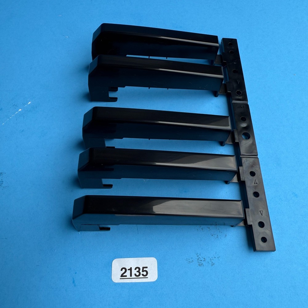 NOVATION LunchKey 25 49 Controller MK2 Part: Black Keys [Sharp-Flat] 5 Key Set