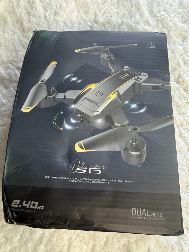 S6 Drone Folding Arms Dual Camera SD Card Camera RC Quadcopter
