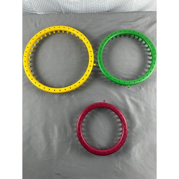 Circular Knitting Loom Lot 3 looms