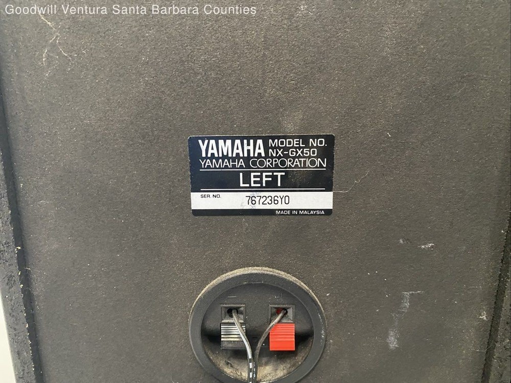 Yamaha Mini Component System GX-50 - Read