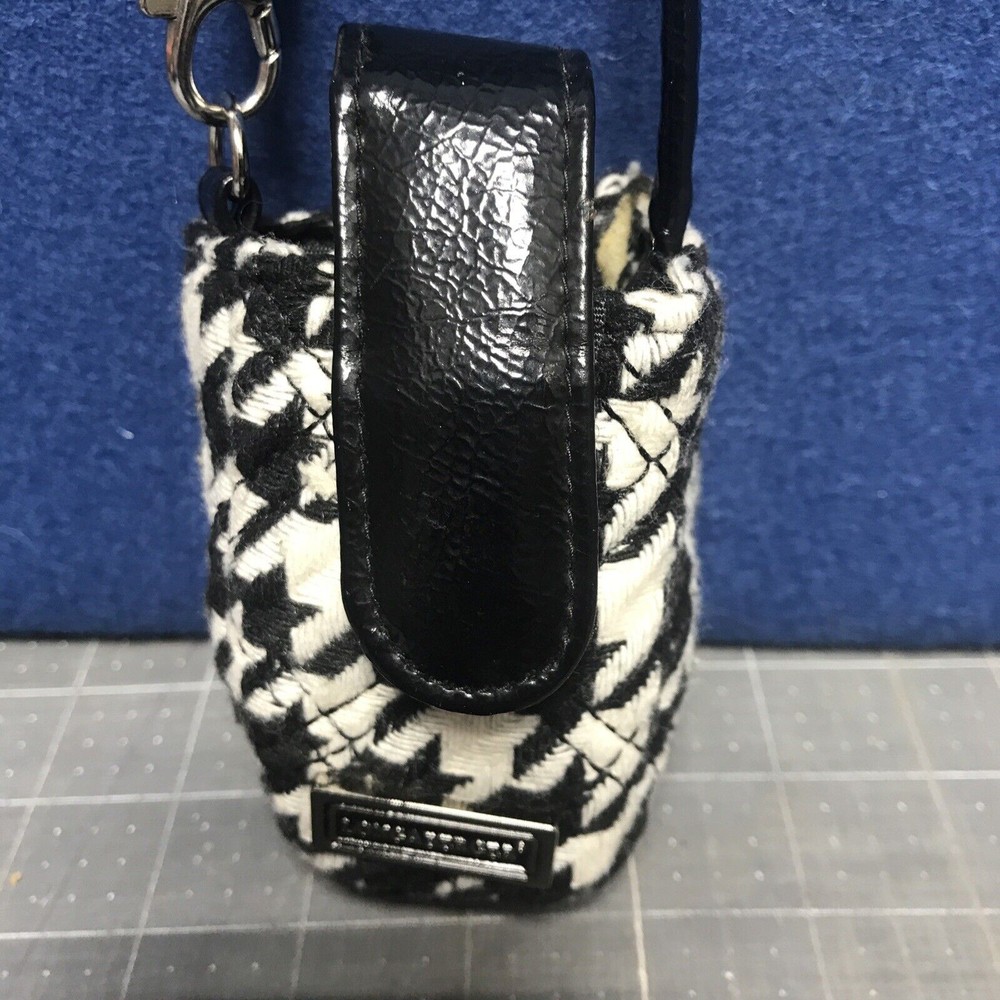 Longaberger Black Houndstooth Flip Phone Case