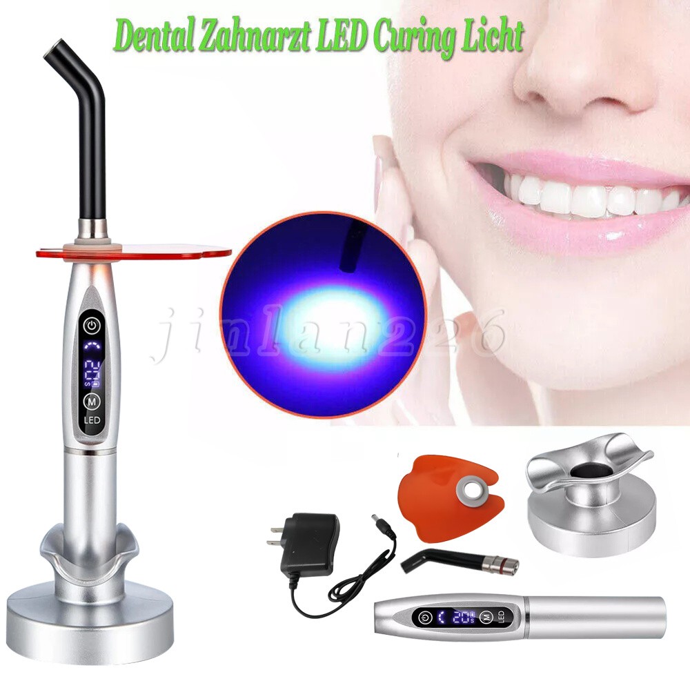 Lots Dental Wireless Cordless LED Curing Light Lamp 2000mw 5W Tool