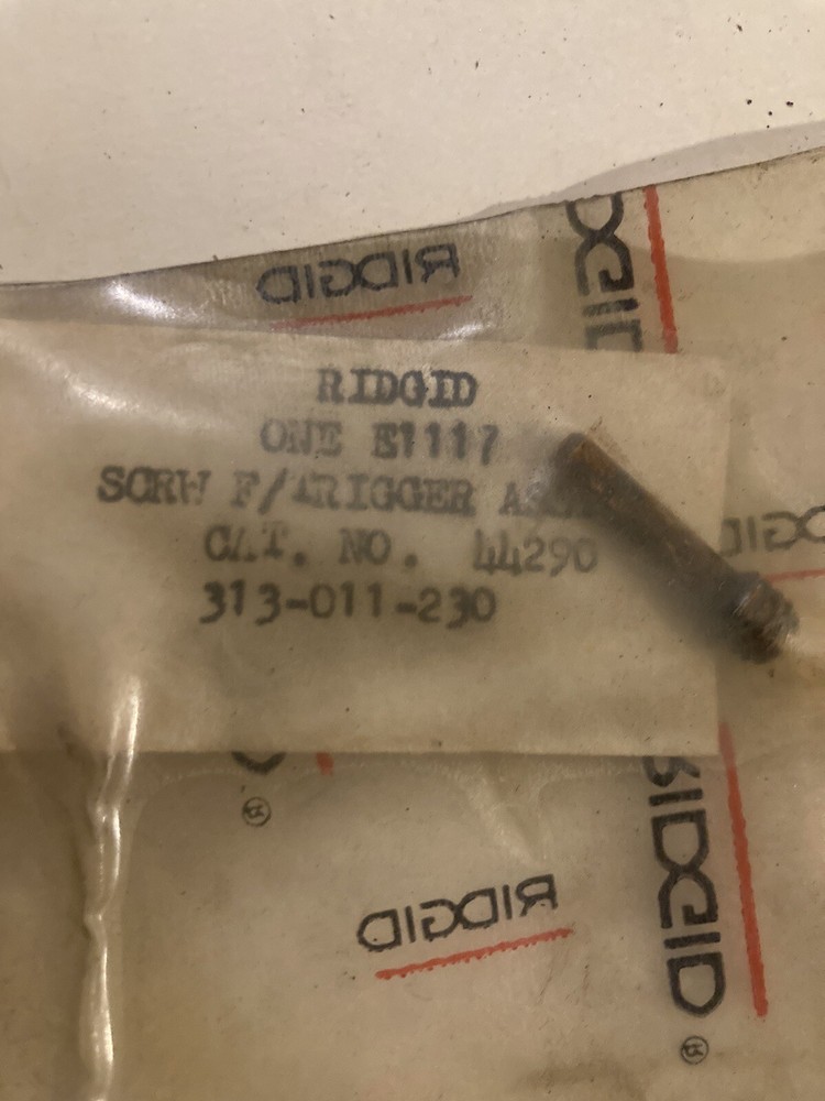 Ridgid 44290 Screw