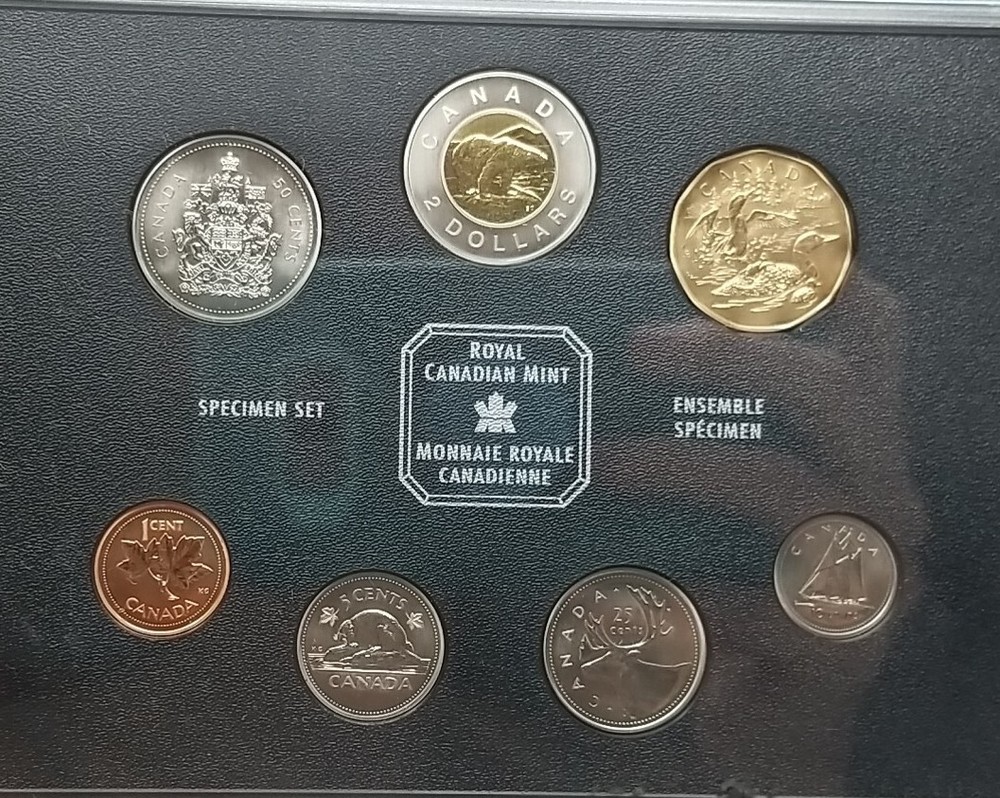 RCM 2001 & 2002 Specimen Sets (14 Coins) #3039