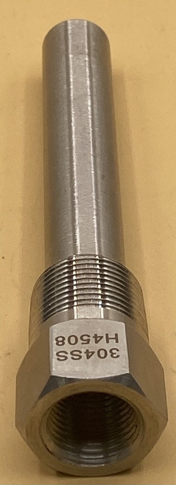 304/H4508 3/4 NPT 6” Thermowell