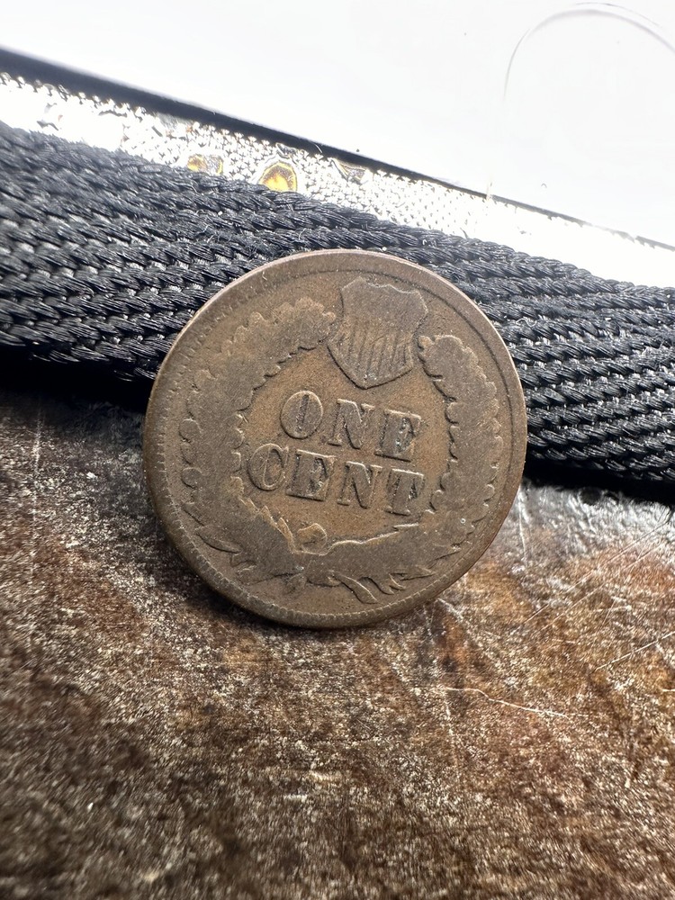 1876 Indian Cent Nice Original # 7077