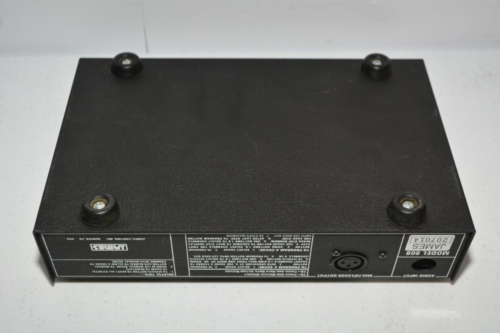 James 908 Memory Lighting Controller "Missing Key"