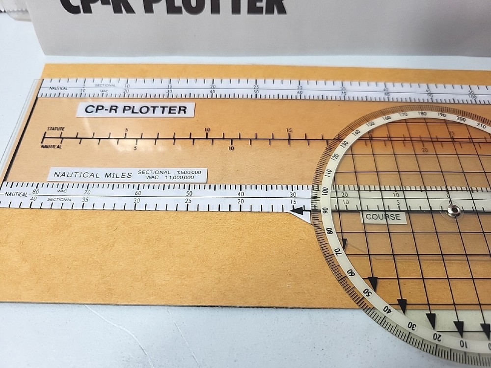 ASA CP-R Plotter Rotating Chart Vintage 1987