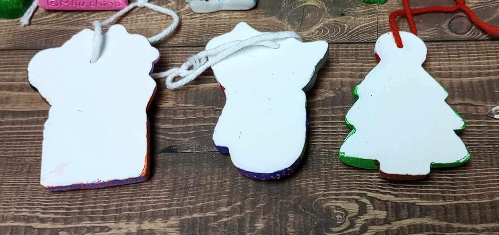 Hand painted Ceramic Ornaments