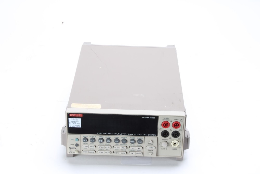Keithley 2701 Ethernet Multimeter / Data Acquisition System - Fair Condition