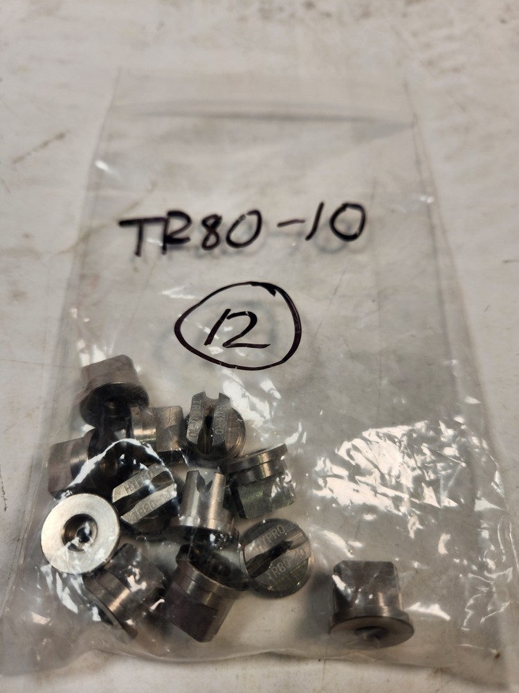 (12) Hypro TR80-10 Total Range Flat Fan Spray Nozzle Insert