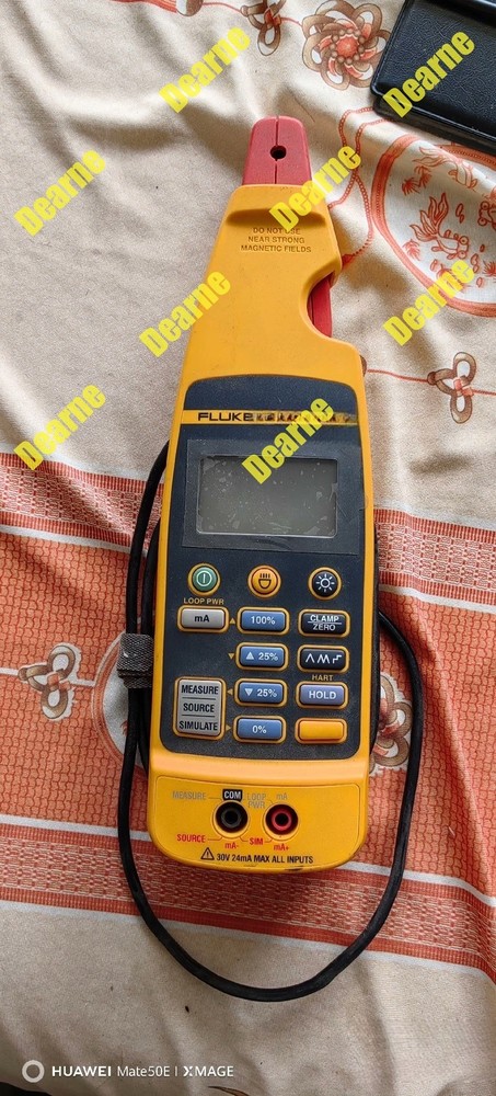 Fluke 772 Milliamp Process Clamp Meter Tester WITH SOFT BAG