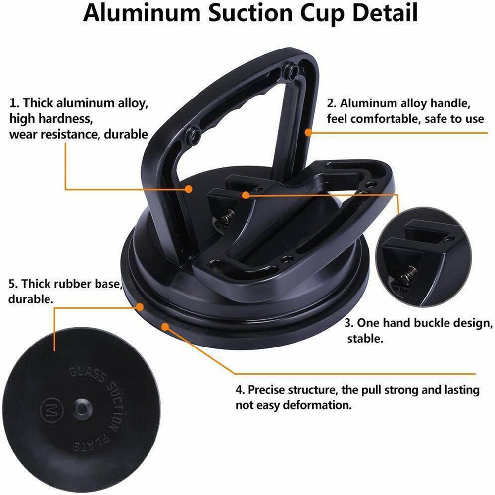 2pack Car Body Dent Ding Remover Repair Puller Sucker Panel Suction Cup Tools