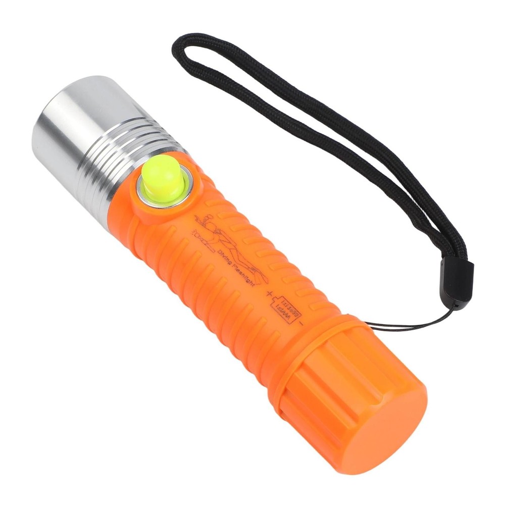 Pratical Flashlight Underwater Lamp Anti-abrasive Free-scratch Shock-proof