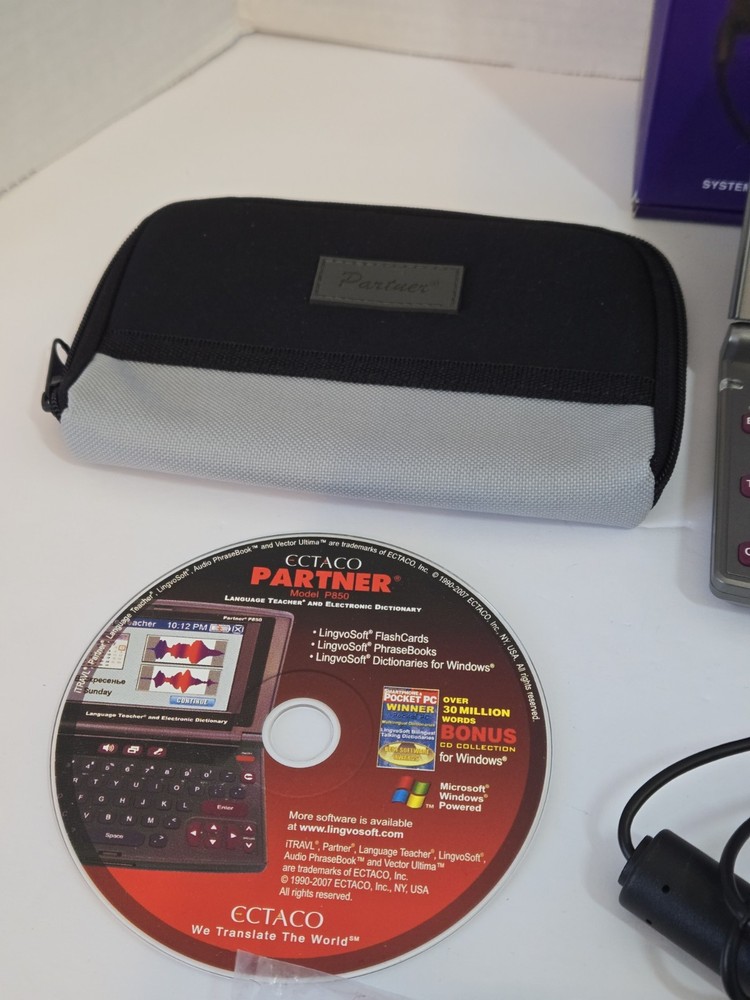 ECTACO Partner EP850 English Polish Translator Talking Dictionary & Language