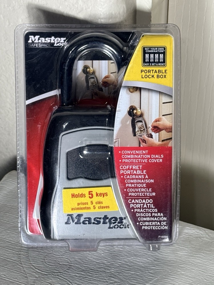 (New Sealed) Master Lock 5401D Wall Mount Lock Box / Key Security Safe