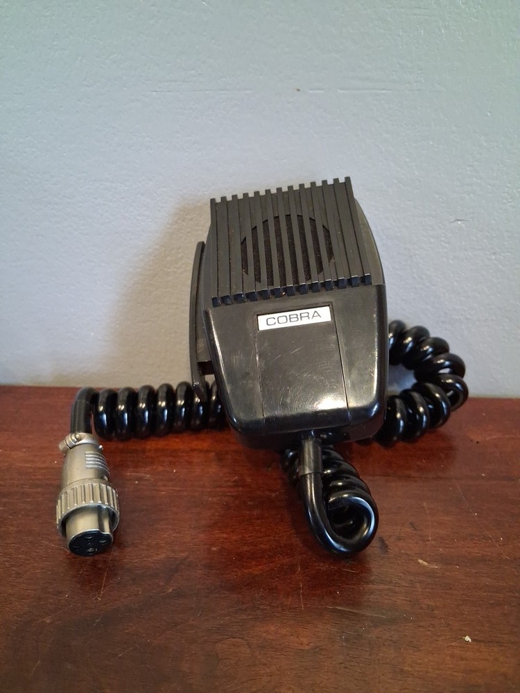 Cobra CB Dynamic 4-Pin Microphone IMP500 UNTESTED