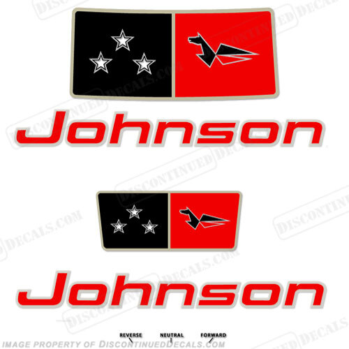 Fits Johnson 1963 28hp Decals