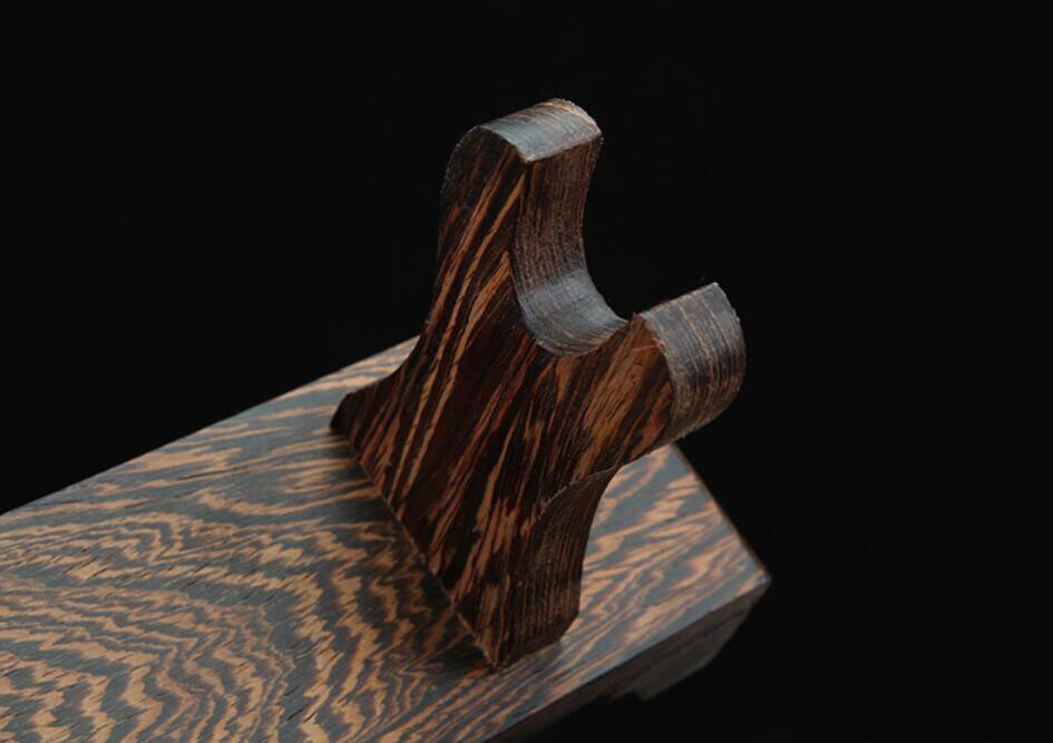 Wenge Samurai Sword Wakizashi Katana Holder Stand Bracket Assembly Rack Quality