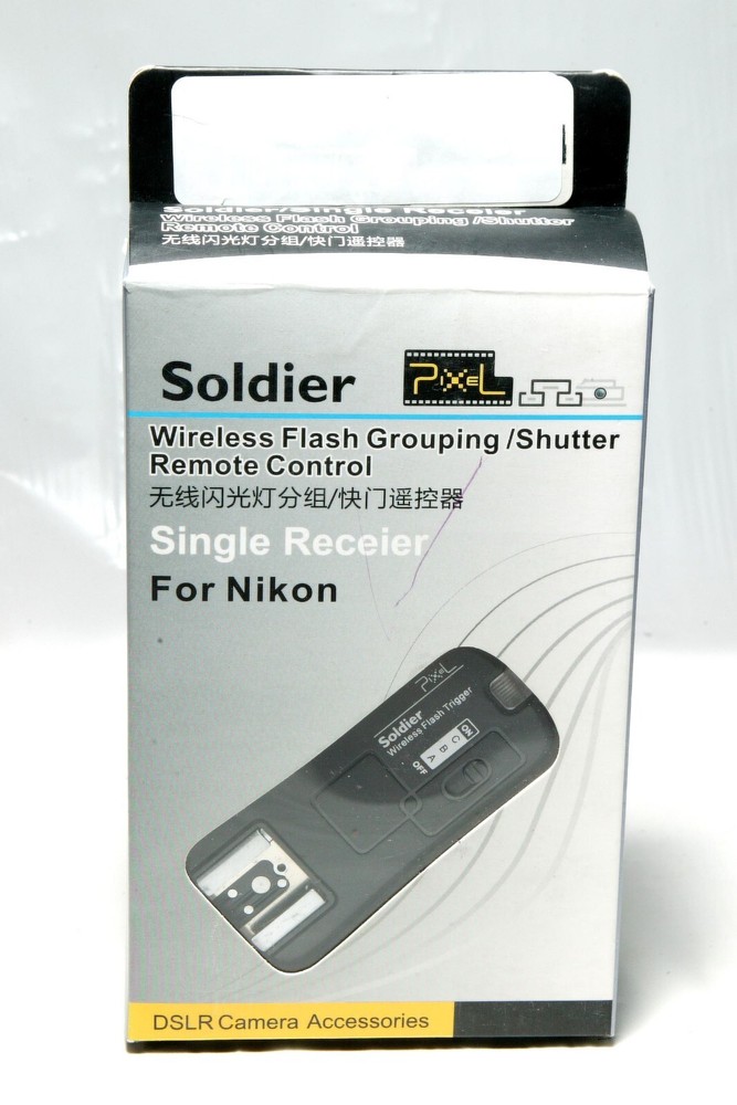Pixel TF-372RX Soldier Wireless Flash Trigger & Remote F/ Nikon. Single Receiver