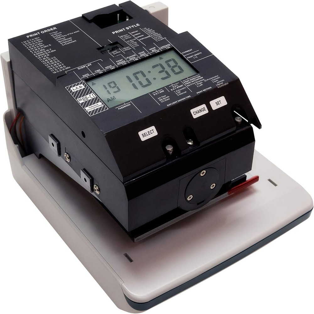 Precise Digital Time Clock & Date Stamping System for Effortless Time Tracking