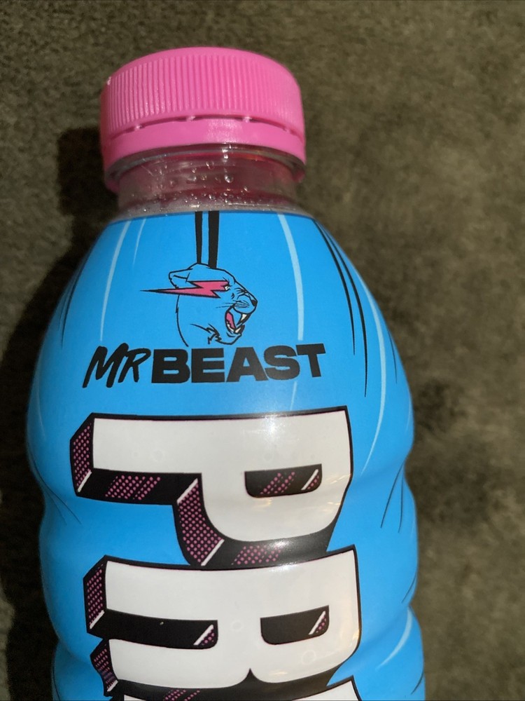 Mr Beast Prime Empty Hydration Drink Bottle 12 Fl Oz