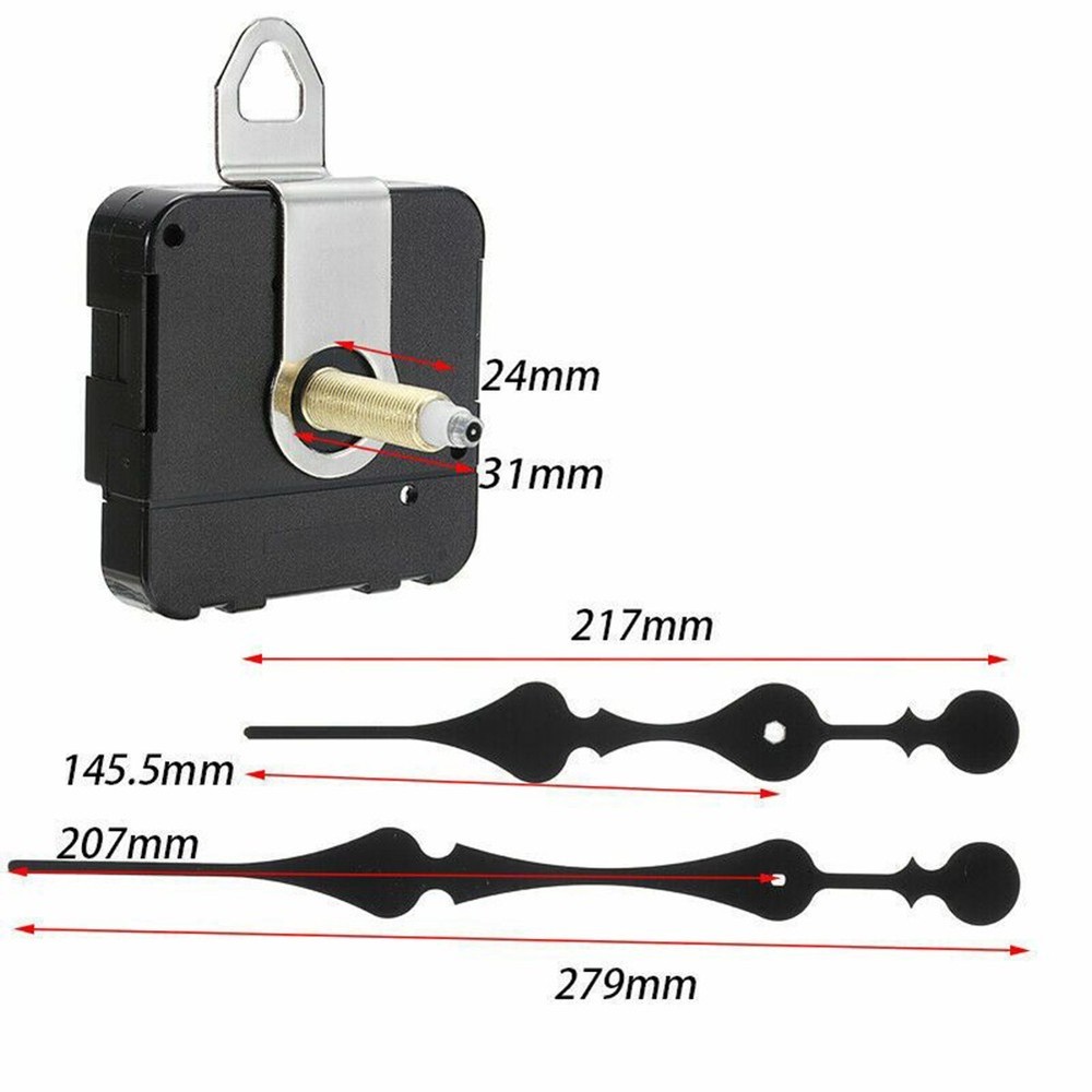 Clock Movements Large Torque Metal Clock Movement Mechanism Wall Clock