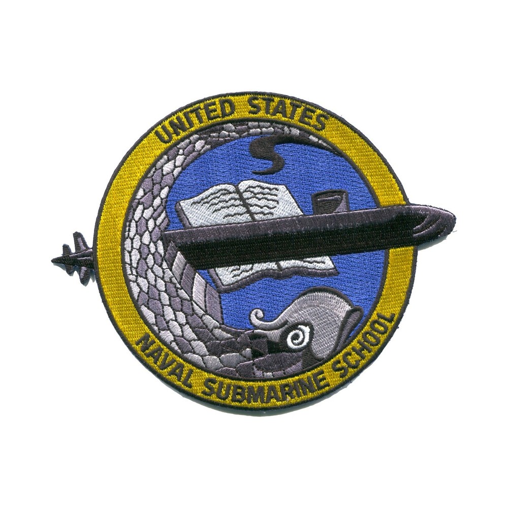 Naval Submarine School Patch