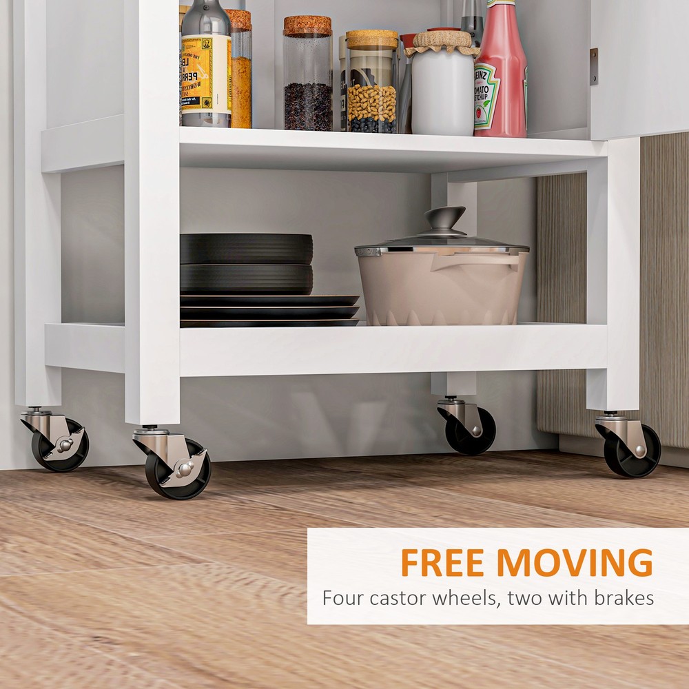 Kitchen Island on Wheels