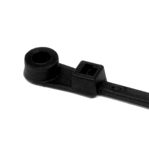 HellermannTyton Cable Zip Tie 6.3" T30MR0C2 30lb Tensile Self-Locking (100 Pack)