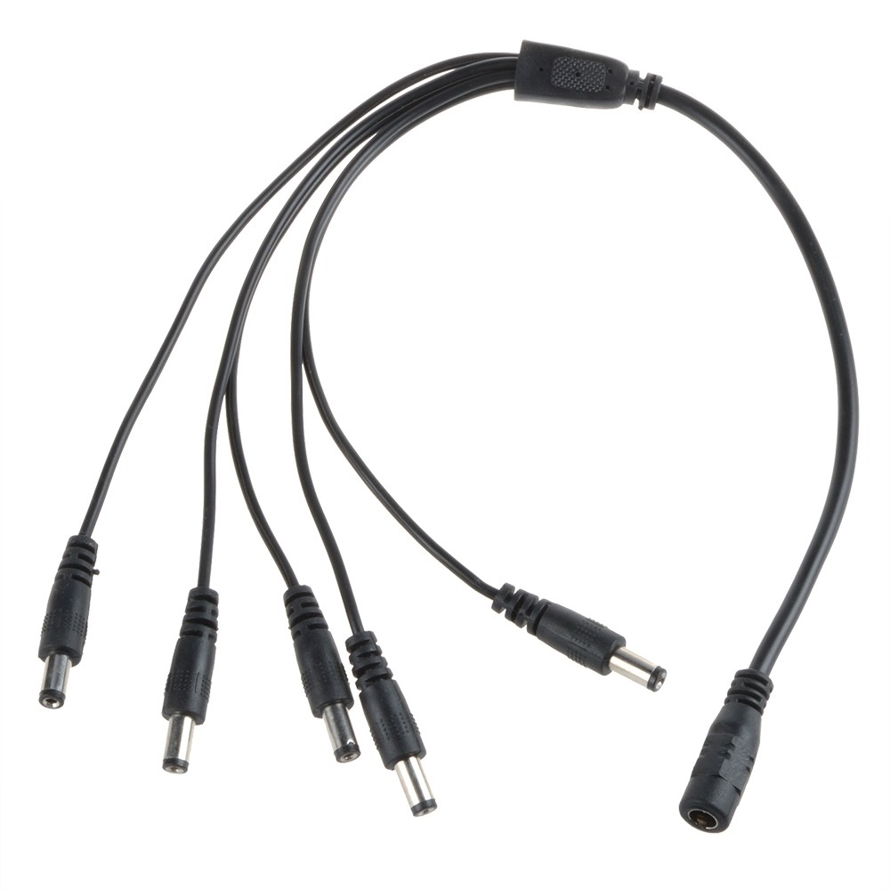 DC Multi-Plug 5CH 9 VOLT DAISY CHAIN FOR BOSS LINE 6 MXR PEDALS 5 Splitte Cable