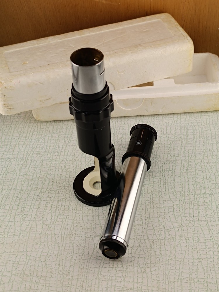 Vintage Soviet Microscope MPB - 2 Brinelli counting microscope USSR