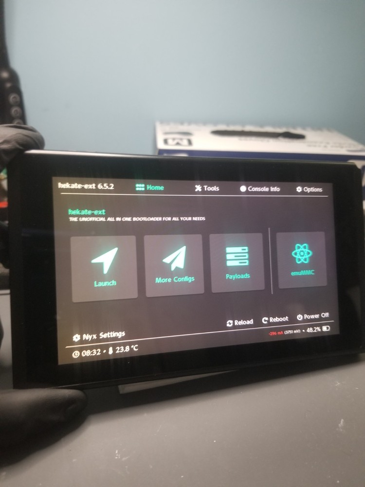 Custom Nintendo Switch Installation