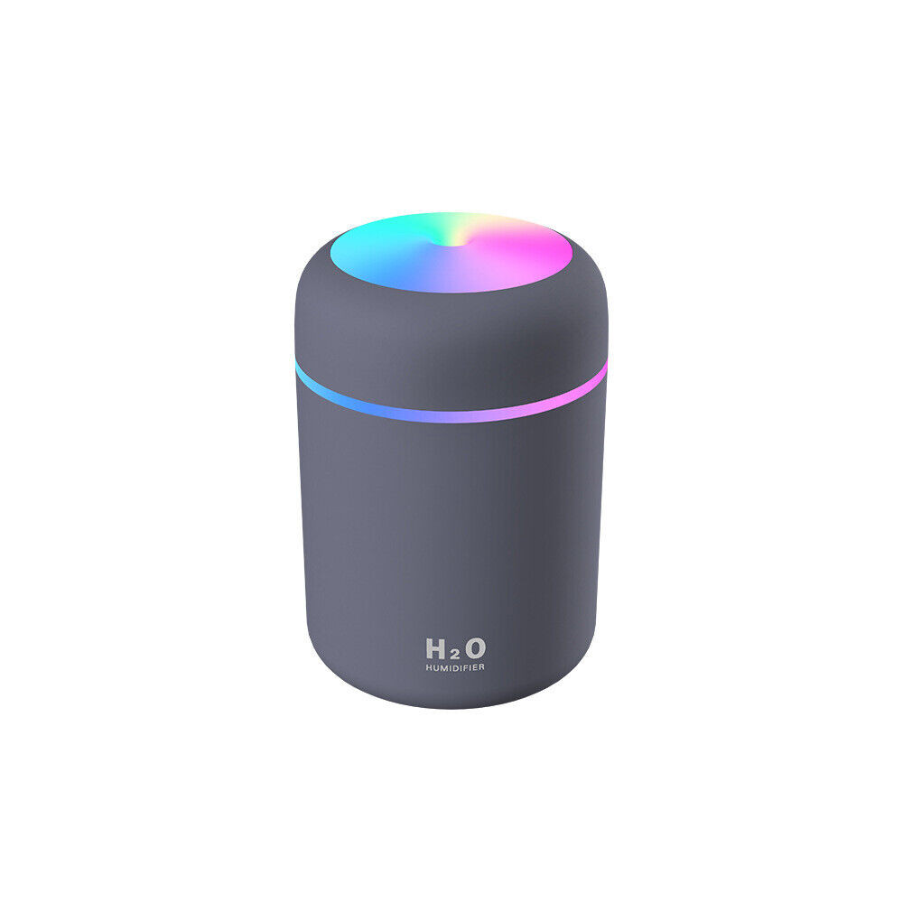Portable USB Mini Humidifier Car Air Purifier Oil Aroma Diffuser Cool Mist 300ML