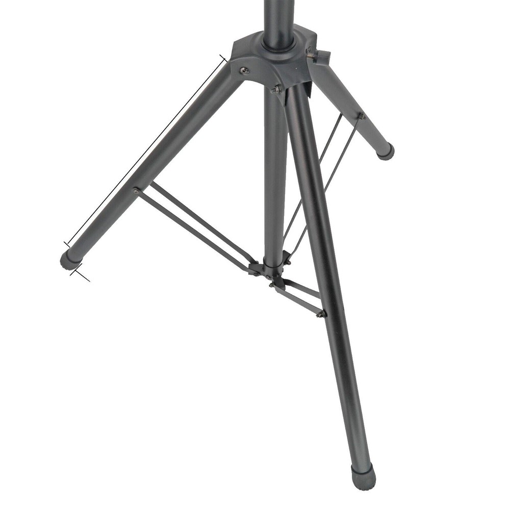 5Core Speaker Stand Tripod Crank Up Height Adjustable Heavy Duty Floor Stands