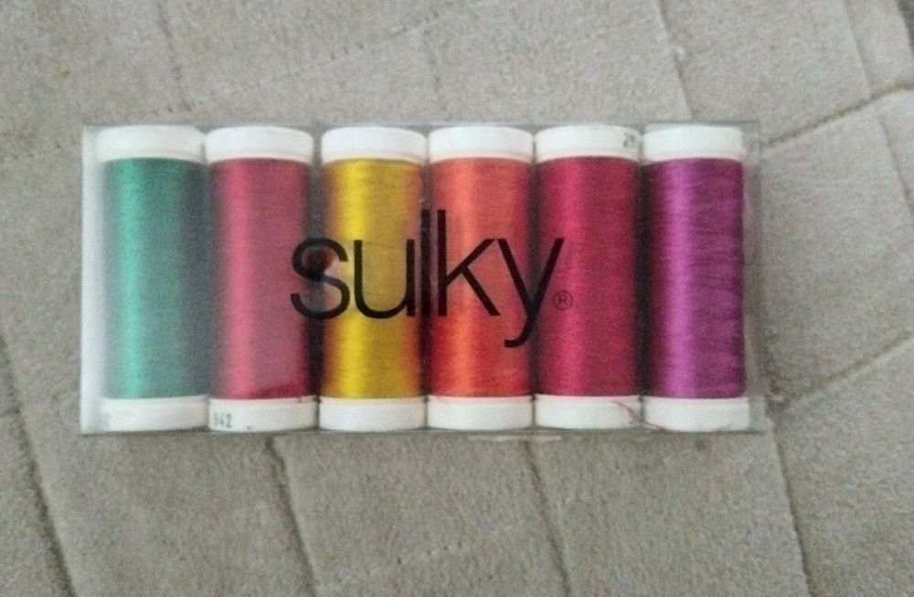 Sulky Embroidery Thread 6 Pack
