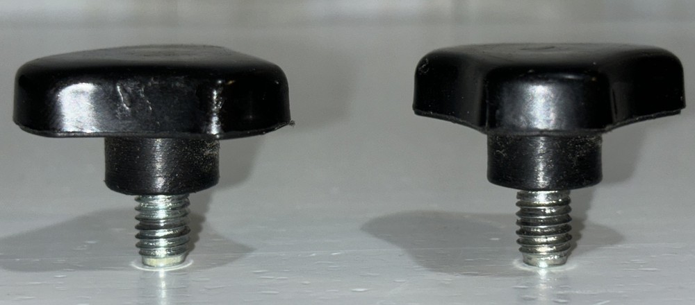 Ab Lounge Replacement Wing Nuts Knobs for Hand Grip Handles OEM Genuine