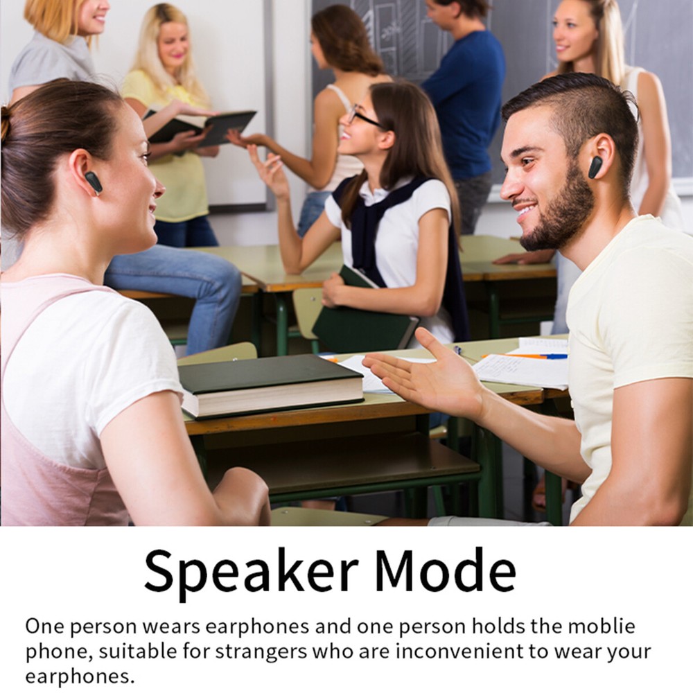 144 Language Translator Earbuds M8 Wireless Bluetooth Two Way Translator Device