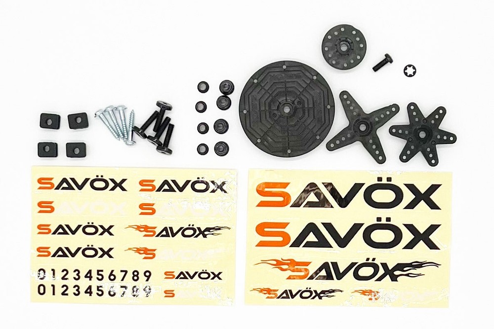 Savox Waterproof High Volt Coreless Digital Servo with Soft Start Black Edition