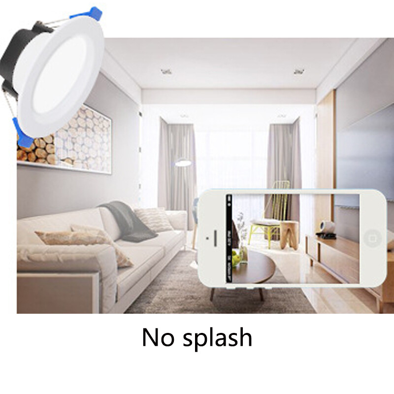 10/20/30PC 7W 3Color Dimmable LED Downlight Recessed Ceiling Panel Light 85-265V