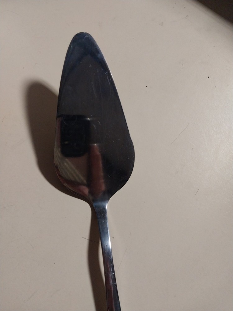 Cake Server unbranded used stainless steel
