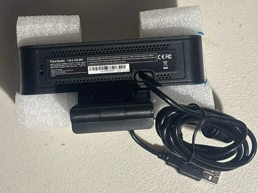 ViewSonic VB-CAM-001 HD Webcam - Black