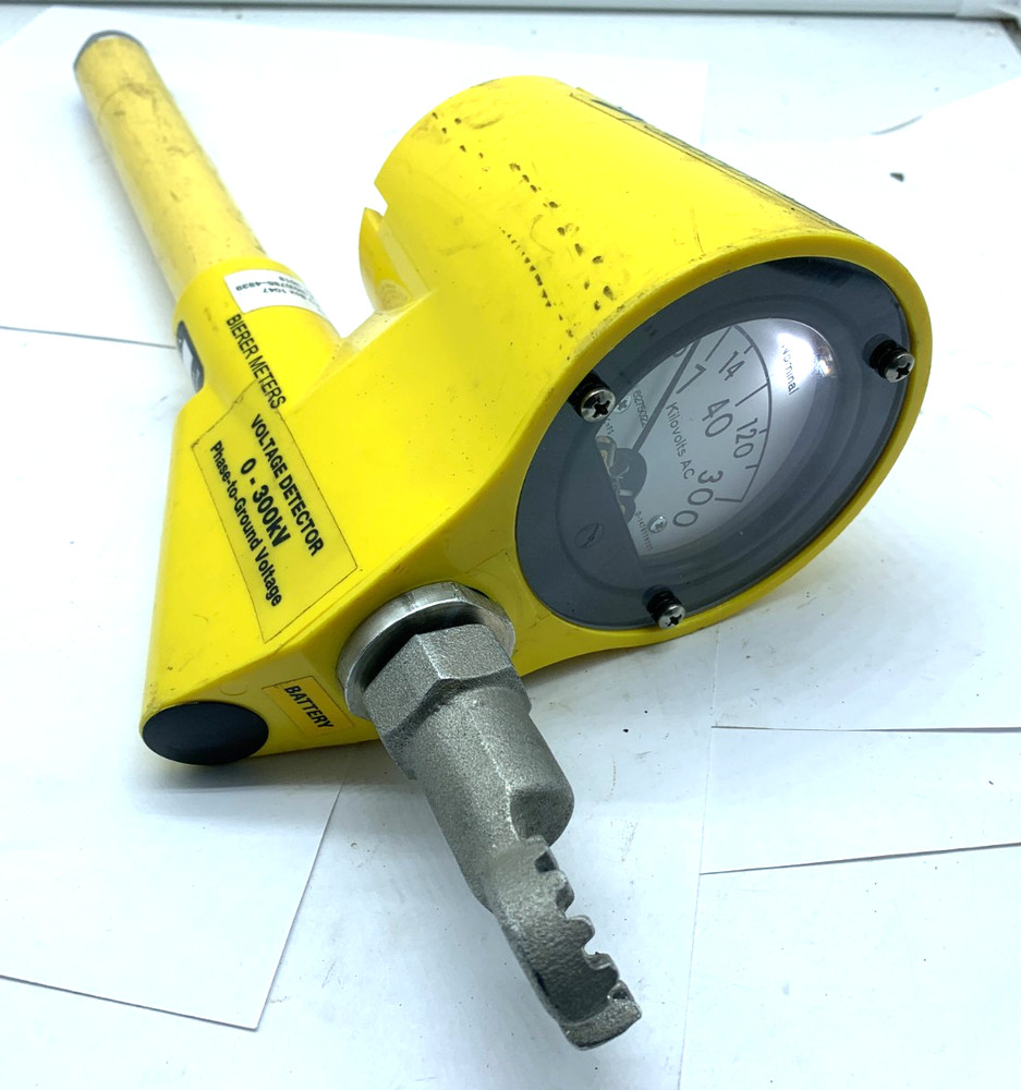 BIERER ANALOG VOLTAGE DETECTOR VDAH300 TOOL 0-300k - Untested